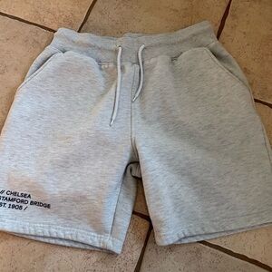 Chelsea Football Club Men’s Medium Gray Men's Casual Athletic Shorts